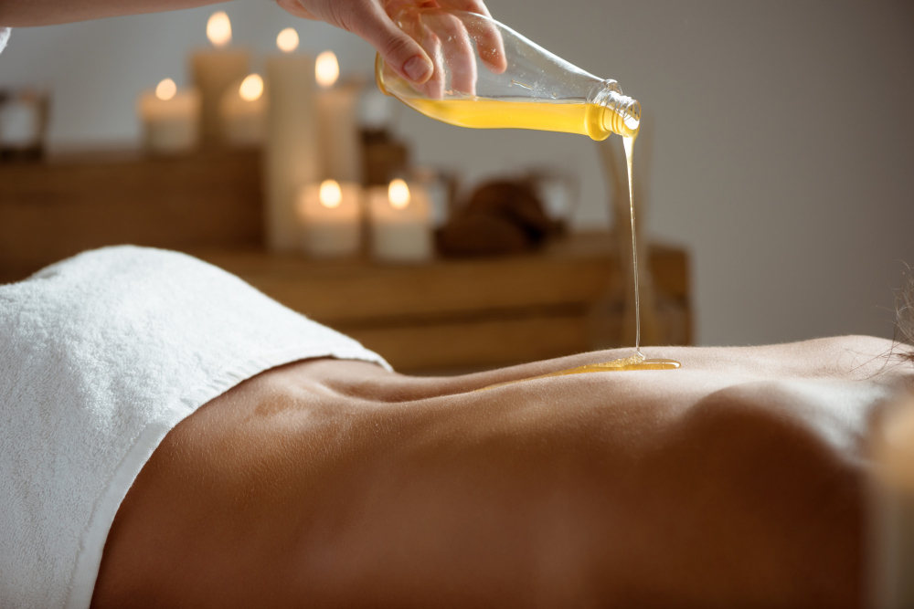 masaje aceites esenciales