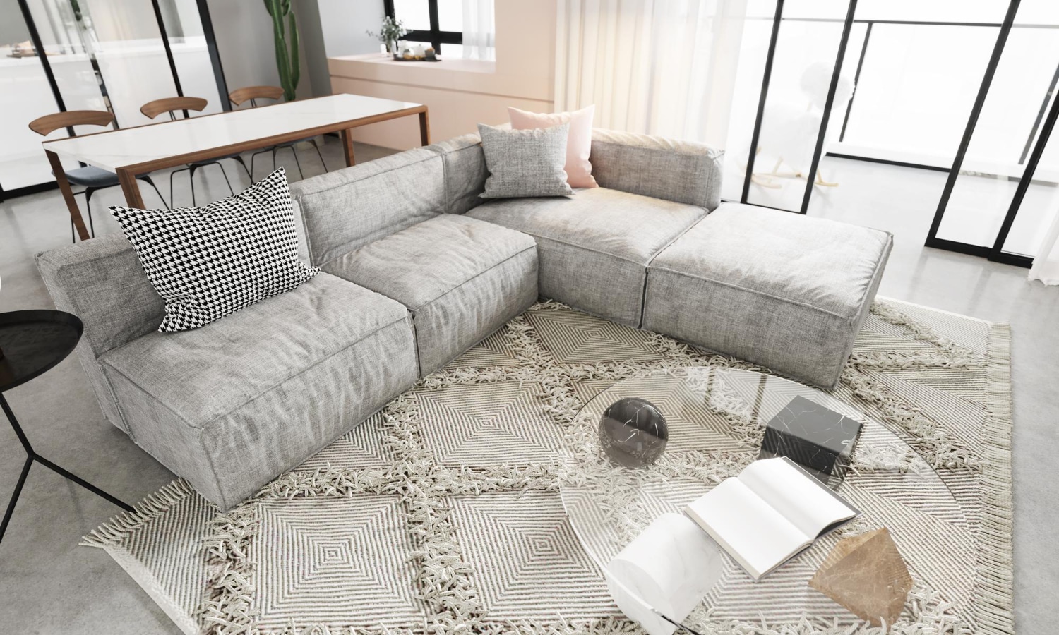 Cómo elegir la alfombra perfecta para el salón